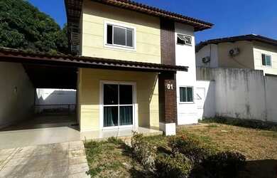 Imagem: A casa em condomínio possui 3 Dormitórios, 2 Banheiros, 3