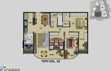 Imagem 9: Lançamento, Apartamentos de 3 quartos, sendo 1 ou 2 suítes, 2 ou 3 vagas,...