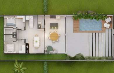 Imagem 6: BELLISSÍMA CASA DUPLEX DE 4 SUITES A 2 MINUTOS DA PRAIA DO ATALAIA