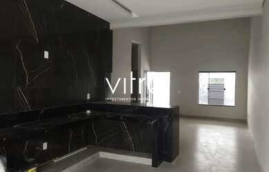 Imagem: A casa possui 3 Dormitórios, 3 Banheiros, 3 Vagas na garagem