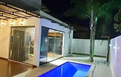 Imagem 3: ALPHAVILLE LITORAL NORTE. Piscina, Churrasqueira, Imóvel mobiliadoeAr-condicionado