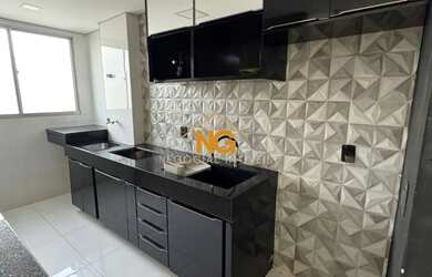 Imagem: O apartamento possui 2 Dormitórios, 1 Banheiro, 2 Vagas na