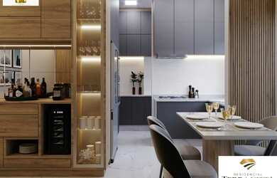 Imagem: O apartamento na cobertura possui 3 Dormitórios, 3 Banheiros