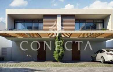 Imagem: A casa possui 3 Dormitórios, 4 Banheiros, 2 Vagas na garagem