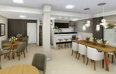 Imagem: O apartamento possui 2 Dormitórios, 2 Banheiros, 1 Vaga na