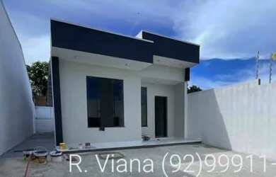 Imagem 8: CASA NOVA linda no PQ. das Nações-Flores, 03Qts, fino acabamento, Terreno...