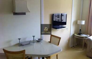 Imagem: O studio possui 1 Dormitório, 1 Banheiro, 1 Vaga na garagem