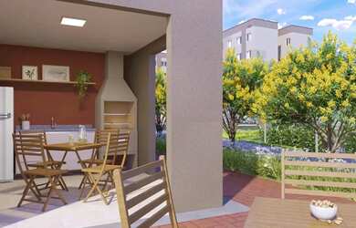 Imagem 3: Imóvel para venda possui 36 metros quadrados com 2 quartos em Jardim...