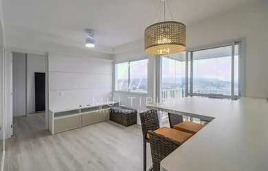 Imagem: O apartamento possui 1 Dormitório, 1 Banheiro, 1 Vaga na garagem