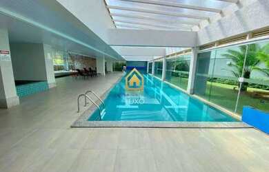 Imagem: O apartamento possui 1 Dormitório, 2 Banheiros, 1 Vaga na garagem