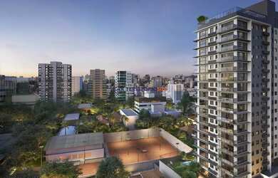 Imagem: O apartamento possui 1 Dormitório, 1 Banheiro, 26m² de Área