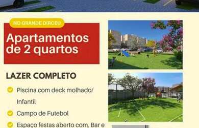 Imagem: O apartamento possui 2 Dormitórios, 1 Banheiro, 1 Vaga na garagem