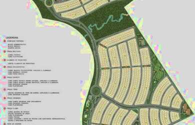 Imagem: O terreno possui 450m² de Área e Imóvel novo e está localizado