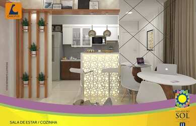 Imagem 2: H/92 Village do///Sol3. Piscina, Churrasqueira, 46m² de Áreae1 Vaga...