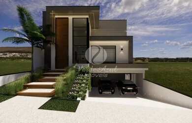 Imagem: A casa em condomínio possui 3 Dormitórios, 5 Banheiros, 4