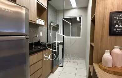 Imagem: O apartamento possui 2 Dormitórios, 2 Banheiros, 1 Vaga na