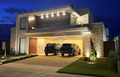 Imagem: A casa em condomínio à venda possui 3 Dormitórios, 5 Banheiros