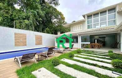 Imagem: A casa em condomínio possui 5 Dormitórios, 5 Banheiros, 5