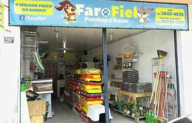 Imagem 1: Faro Fiel Petshop e bazar, rua Covanca n 289 loja A, Duque de Caxias parque...