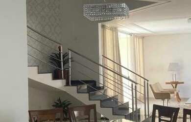 Imagem: A casa em condomínio possui 4 Dormitórios, 3 Banheiros, 2