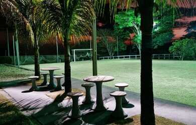 Imagem: A chácara possui 10.000m² de Área, Piscina, Ar-condicionado