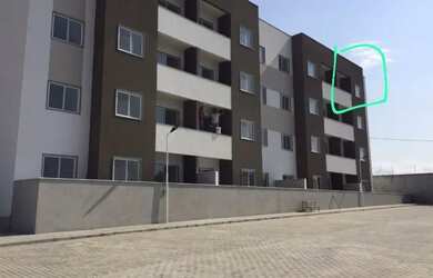 Imagem: O apartamento possui 2 Dormitórios, 2 Banheiros, 1 Vaga na