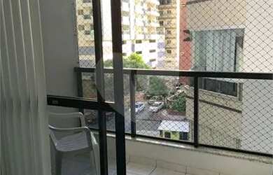 Imagem: O apartamento possui 1 Dormitório, 1 Banheiro, 1 Vaga na garagem