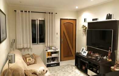 Imagem: A casa em condomínio possui 2 Dormitórios, 2 Banheiros, 2