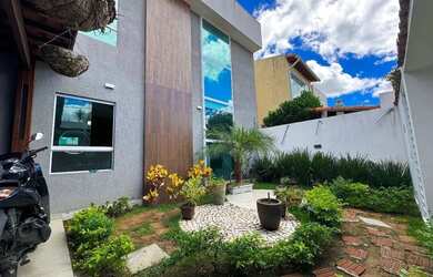 Imagem: A casa em condomínio possui 4 Dormitórios, 3 Banheiros, 2