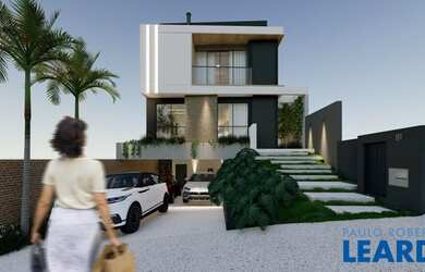 Imagem: A casa em condomínio possui 4 Dormitórios, 5 Banheiros, 4