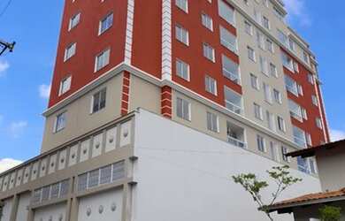 Imagem: O apartamento possui 1 Dormitório, 1 Banheiro, 1 Vaga na garagem