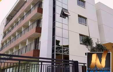 Imagem: O apartamento possui 1 Dormitório, 1 Banheiro, 1 Vaga na garagem