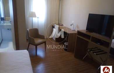 Imagem: O apartamento possui 1 Dormitório, 1 Banheiro, 1 Vaga na garagem