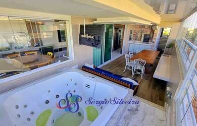 Imagem 5: Belíssima cobertura mobiliada de alto padrão no Porto das Dunas