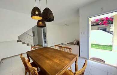 Imagem: A casa em condomínio possui 3 Dormitórios, 4 Banheiros, 2