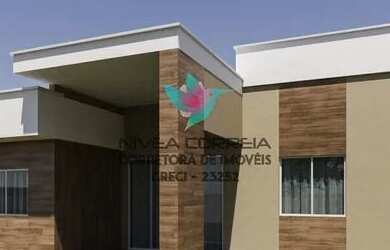 Imagem: A casa em condomínio possui 4 Dormitórios, 2 Banheiros, 2