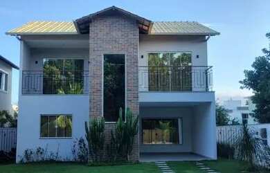 Imagem: A casa em condomínio possui 4 Dormitórios, 3 Banheiros, 2