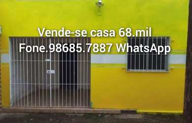 Imagem: A casa possui 2 Dormitórios, 1 Banheiro, 52m² de Área e