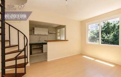 Imagem 15: Cobertura em Bom Fim. Churrasqueira, Lareira, 1 Vaga na garageme1 Dormitório