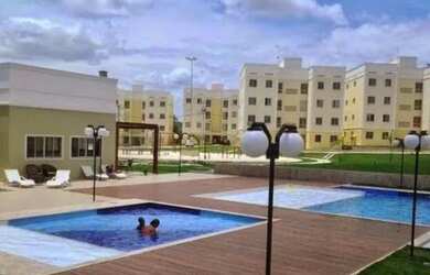 Imagem: O apartamento possui 2 Dormitórios, 1 Banheiro, 2 Vagas na