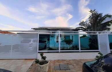 Imagem: A casa em condomínio possui 4 Dormitórios, 3 Banheiros, 2