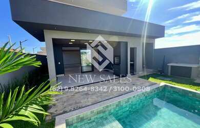 Imagem: A casa em condomínio possui 3 Dormitórios, 5 Banheiros, 4