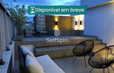 Imagem: O apartamento na cobertura possui 2 Dormitórios, 1 Banheiro