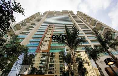 Imagem: O apartamento possui 1 Dormitório, 2 Banheiros, 2 Vagas na