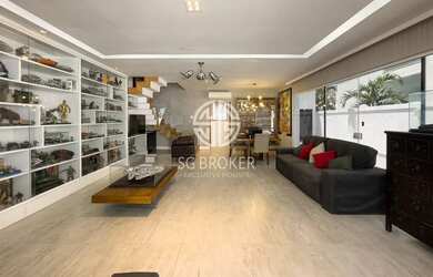 Imagem: A casa em condomínio possui 5 Dormitórios, 5 Banheiros, 4