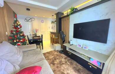 Imagem: O apartamento possui 3 Dormitórios, 2 Banheiros, 2 Vagas na