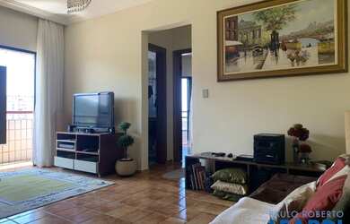 Imagem: O apartamento possui 1 Dormitório, 1 Banheiro, 1 Vaga na garagem