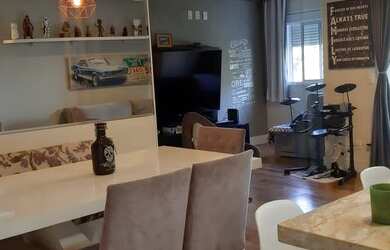 Imagem: O apartamento possui 2 Dormitórios, 2 Banheiros, 2 Vagas na