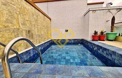 Imagem: O apartamento na cobertura possui 3 Dormitórios, 4 Banheiros