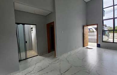 Imagem 4: Casa nova plana, Averbada, 03 quartos, sala/cozinha c/ pé direito duplo,...